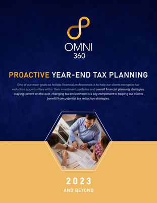 PROACTIVE YEAR-END TAX PLANNING